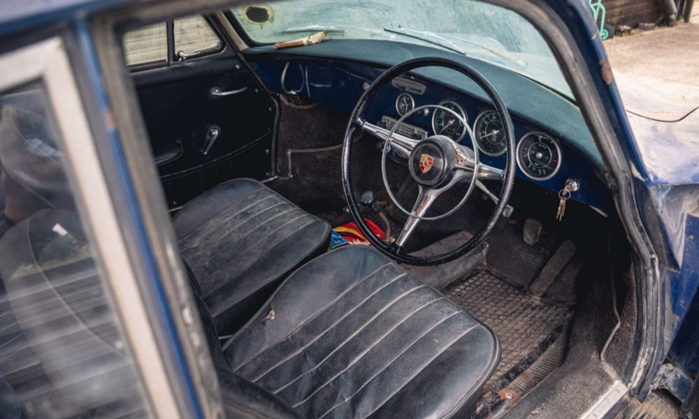 Δημοπρατείται Porsche 356C που ήταν εγκαταλελειμμένη για 44 χρόνια