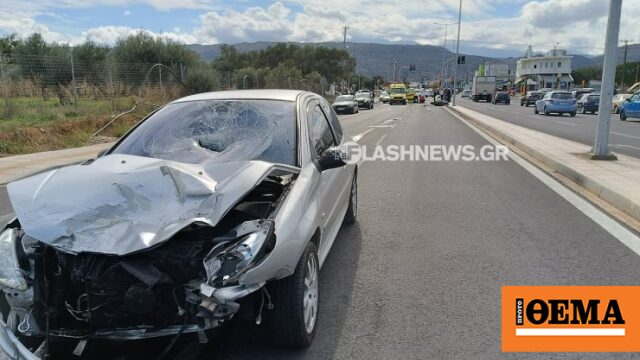 Τροχαίο με μια σοβαρά τραυματία στα Χανιά