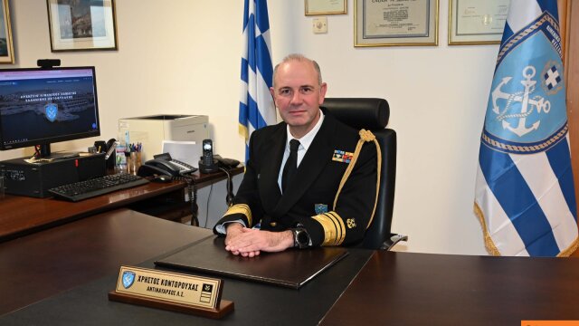 Νέος αρχηγός του Λιμενικού ο Αντιναύαρχος Χρήστος Κοντορουχάς, το βιογραφικό του