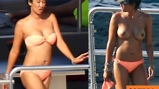 Kimora Lee Simmons: Τόπλες σε πολυτελές γιοτ