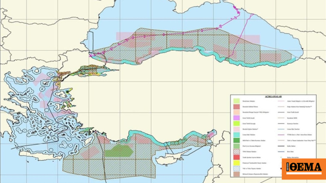 Επιμένει στη Γαλάζια Πατρίδα η Τουρκία με νομοσχέδιο για «κατοχύρωση θαλάσσιων δικαιοδοσιών σε Αιγαίο και Ανατολική Μεσόγειο»
