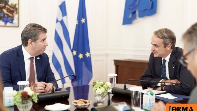 Mitsotakis: Meeting with US Deputy Secretary of State Michael Rigas