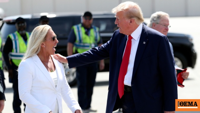 Επίθεση Τραμπ στη Ρεπουμπλικανή βουλευτή Τέιλορ Γκριν: «Έχει παραστρατήσει»