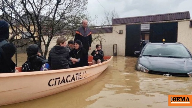 Πέντε νεκροί και χιλιάδες εκτοπισμένοι από πλημμύρες στο Νταγκεστάν, δείτε βίντεο