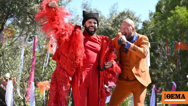 Ο Ακύλας εισβάλλει σε σειρά της ΕΡΤ, δείτε φωτογραφίες από τα γυρίσματα