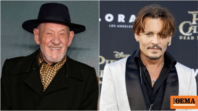 Ο Ίαν ΜακΚέλεν αποθέωσε τον Τζόνι Ντεπ μετά τη συνεργασία τους: Τον «ερωτεύτηκα»