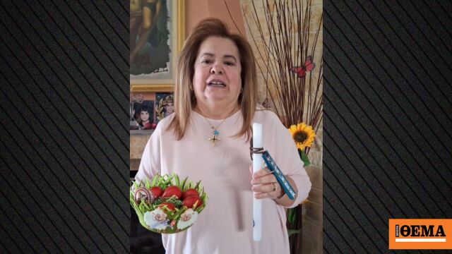 Η Έφη Θώδη ευχήθηκε «καλή Ανάσταση» με ένα βίντεο στο Instagram