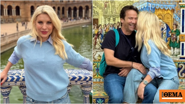 Ελένη Μενεγάκη: Οι νέες φωτογραφίες από το ταξίδι της στην Ισπανία με τον Μάκη Παντζόπουλο