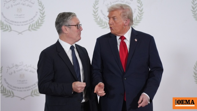 O Τραμπ απειλεί τη Βρετανία με δασμούς για τον φόρο στις Big Tech