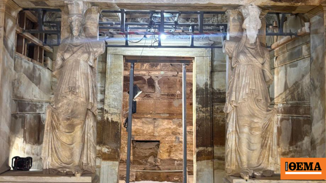 Αποκαλύφθηκε για πρώτη φορά ο επιβλητικός περίβολος του Τύμβου Κάστα στην Αμφίπολη, δείτε εντυπωσιακές εικόνες