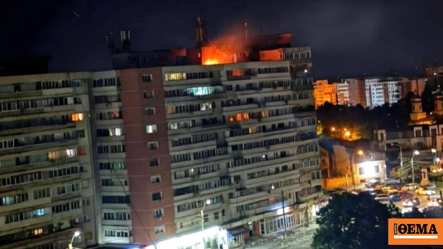 Ρωσικό drone έπληξε πολυκατοικία στη Ρουμανία, δύο τραυματίες