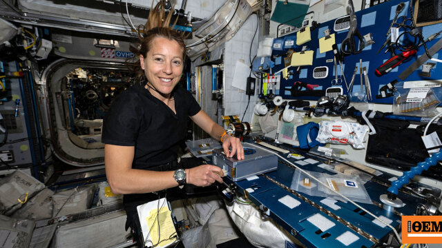 Fransız Astronot, Uzaydan Kuraklığın Yerleştiğini Gördüğünü Öğrencilere Anlattı