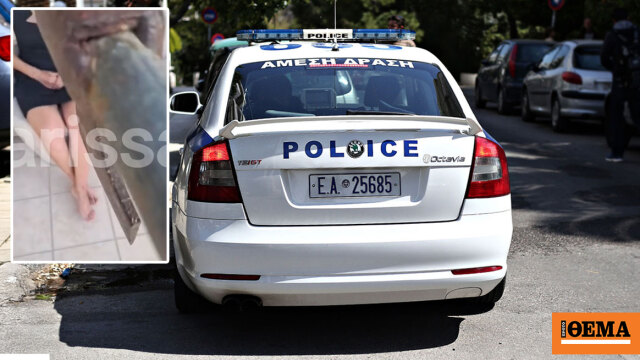 Βίντεο-σοκ από τη Λάρισα: Κρατούσε όμηρο την πρώην σύζυγό του, απειλούσε να την κάψει ζωντανή και έκανε live μετάδοση