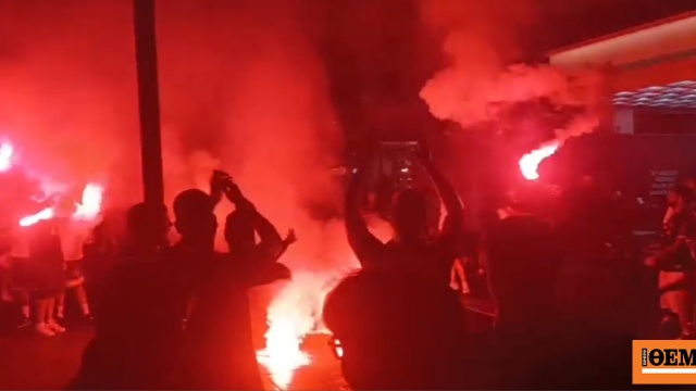 Νύχτα γιορτής στο Ηράκλειο για την κατάκτηση του Super Cup από τον ΟΦΗ, δείτε βίντεο και φωτογραφίες