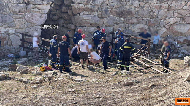 Επιχείρηση διάσωσης τουρίστα που έπεσε σε πηγάδι στην Αργολίδα