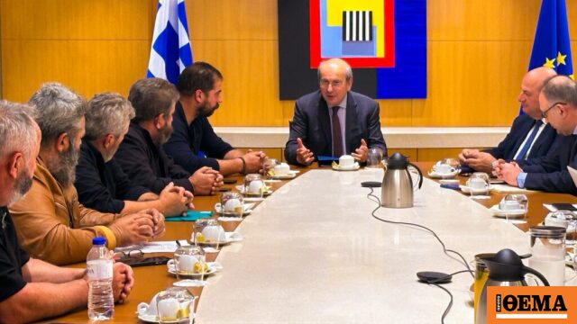Meeting of Hatzidakis and Tsiaras with representatives of breeders of Crete: “A great effort is being made to make very specific payments quickly”