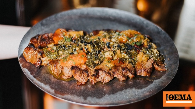 Sync: Για cocktails, ζυμωτό ψωμί, iberico στον ξυλόφουρνο και ρυζόγαλο με ροδάκινο