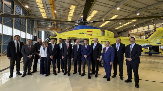 Dört sistemik bankadan EKAB'a iki tam donanımlı helikopter bağışı