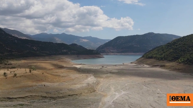 Λειψυδρία: Μειωμένη κατά 44% η έκταση της λίμνης του Μόρνου