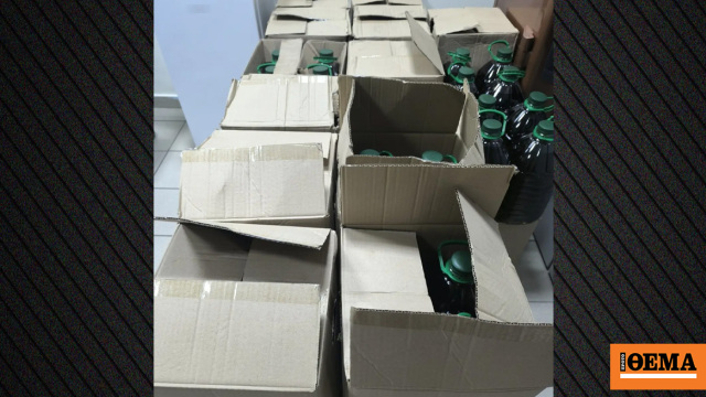 Συνελήφθησαν δύο άτομα στο Καματερό για εμπορία ελαιολάδου αμφίβολης προέλευσης Συνελήφθησαν δύο άτομα στο Καματερό για εμπορία ελαιολάδου αμφίβολης προέλευσης