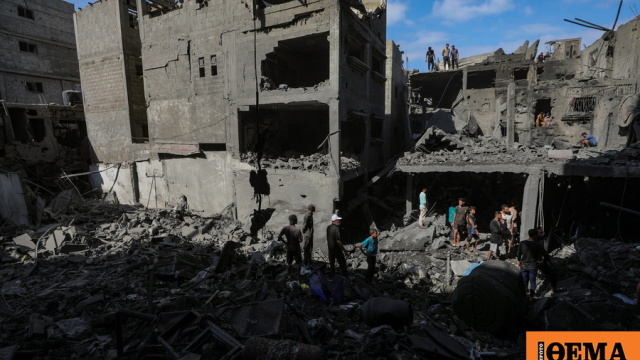 Νέοι βομβαρδισμοί στη Γάζα παρά τη δέσμευση του Ισραήλ στην εκεχειρία Νέοι βομβαρδισμοί στη Γάζα παρά τη δέσμευση του Ισραήλ στην εκεχειρία