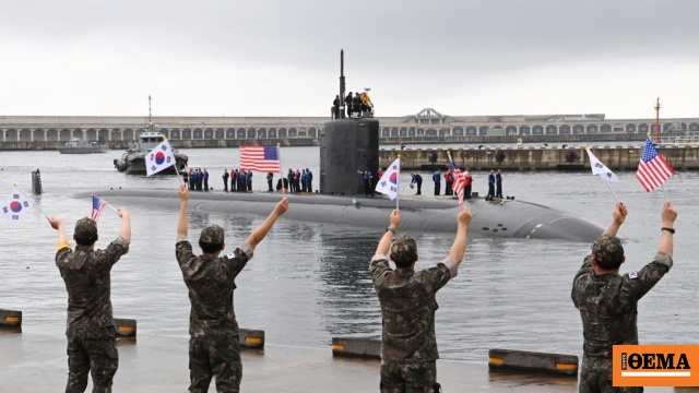 Ο Τραμπ ενέκρινε τη ναυπήγηση πυρηνοκίνητου υποβρυχίου στη Νότια Κορέα Ο Τραμπ ενέκρινε τη ναυπήγηση πυρηνοκίνητου υποβρυχίου στη Νότια Κορέα