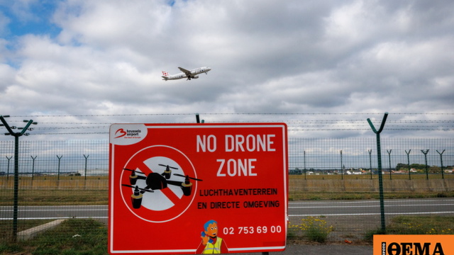 Έκλεισε προσωρινά το διεθνές αεροδρόμιο των Βρυξελλών, εμφανίστηκε drone στην περιοχή