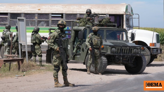 Τουλάχιστον 13 νεκροί σε ανταλλαγή πυρών στη Σιναλόα στο Μεξικό