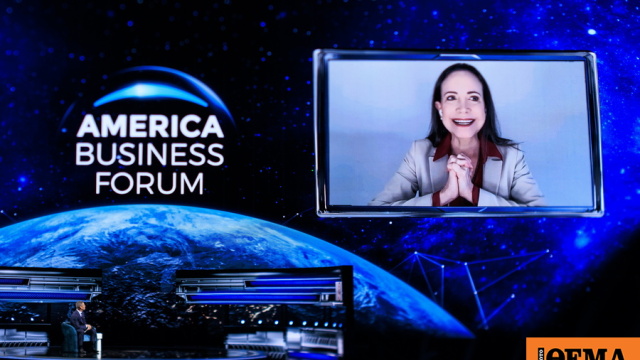 Απολύτως σωστή η στάση του Τραμπ κατά της Βενεζουέλας, λέει η Ματσάδο – Αποκαλεί αρχηγό ναρκοτρομοκρατών τον Μαδούρο