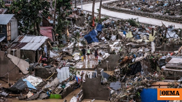 Ο τυφώνας Καλμάγκι στοίχισε τη ζωή σε περισσότερους από 90 ανθρώπους