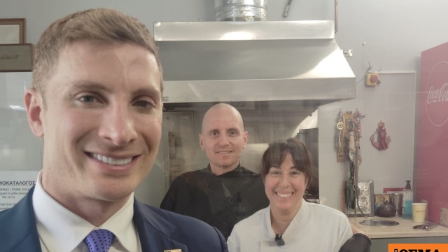 Trump’s adviser on energy issues was found for a souvlaki in Mitropoleos