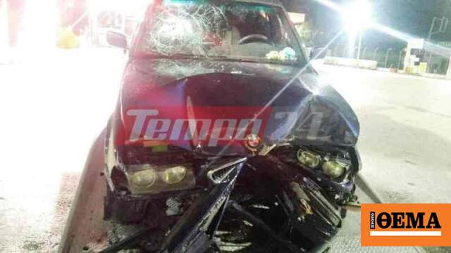 Άνδρας έπεσε σε γκρεμό μετά από πρόσκρουση αυτοκινήτου σε δέντρο