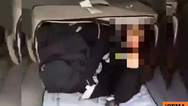 Βίντεο σοκ δείχνει γυναίκα που έχει εντοπιστεί μέσα σε βαλίτσα σε λεωφορείο της Ιρλανδίας