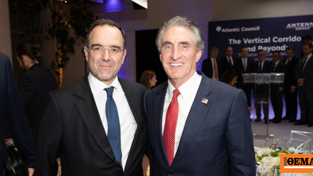 Δείπνο στους υπουργούς Doug Burgum και Chris Wright των ΗΠΑ από τον Θοδωρή Κυριακού