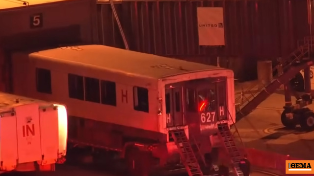 Λεωφορείο που μετέφερε επιβάτες προσέκρουσε σε αποβάθρα στο αεροδρόμιο Ντάλες της Ουάσινγκτον