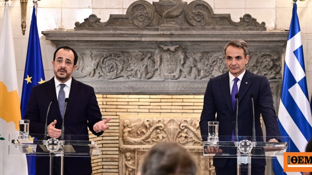 In Athens the 3rd Intergovernmental Summit of Greece – Cyprus: Mitsotakis and Christodoulidis on a common line for energy and Cyprus