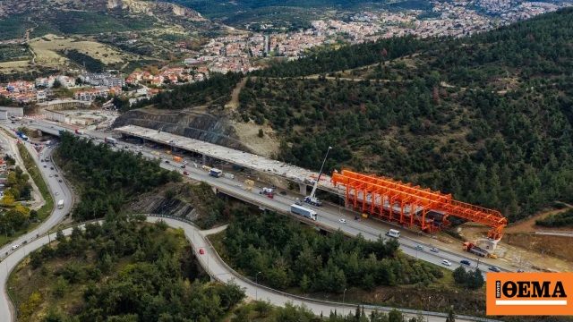 Η εξέλιξη των έργων του Flyover στη Θεσσαλονίκη μέσα από αεροφωτογραφίες