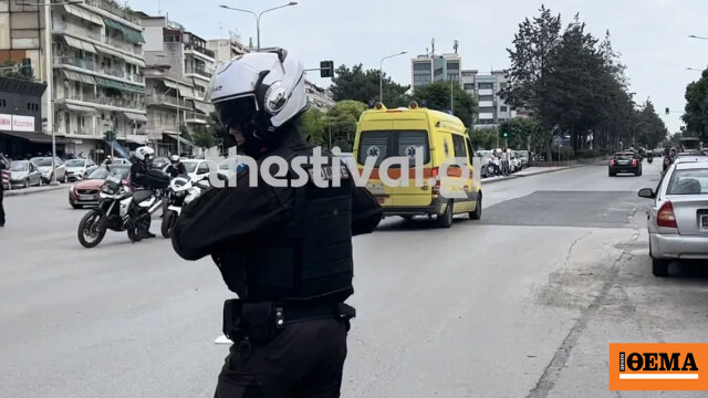 Θεσσαλονίκη: «Γέφυρα ζωής» από την ΕΛΑΣ για τη μεταφορά βρέφους
