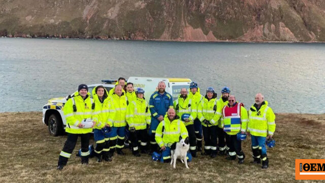 Επιχείρηση διάσωσης σκύλου που έπεσε σε γκρεμό 30 μέτρων στη Σκωτία