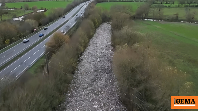 Υγειονομικός συναγερμός από παράνομη χωματερή κοντά στον Τάμεση