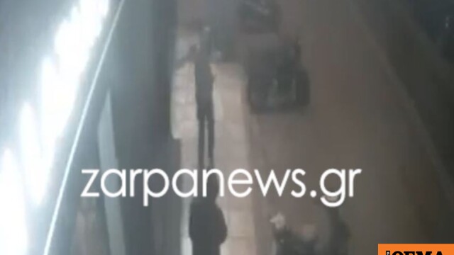 Καρέ καρέ η απόπειρα διάρρηξης σε επιχείρηση στα Χανιά – Δείτε βίντεο