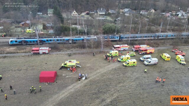 Δυο επιβατικά τρένα συγκρούστηκαν στην Τσεχία