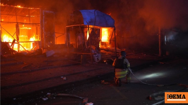 Τουλάχιστον πέντε νεκροί σε βομβαρδισμό της Ρωσίας στη Ζαπορίζια
