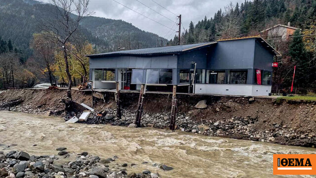 Εικόνες απόλυτης καταστροφής άφησε πίσω της η κακοκαιρία σε Ήπειρο, Κέρκυρα και Καλαμπάκα