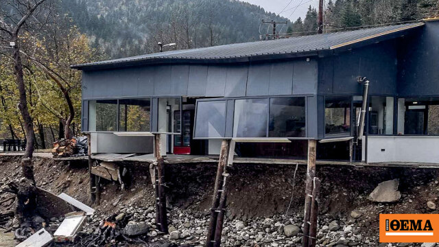 Εικόνες απόλυτης καταστροφής άφησε πίσω της η κακοκαιρία σε Ήπειρο, Κέρκυρα και Καλαμπάκα