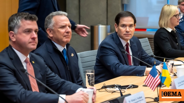 Ρούμπιο και Ντρίσκολ αποχώρησαν από τις συνομιλίες για την Ουκρανία στη Γενεύη