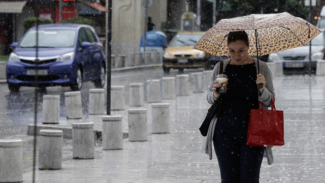 Ισχυρή κακοκαιρία από αύριο με βροχές και καταιγίδες