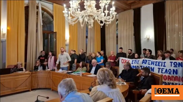 ‘Άναψαν τα αίματα στο Δημοτικό Συμβούλιο του Ηρακλείου