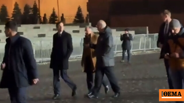 Η βόλτα Κούσνερ και Γουίτκοφ και το γεύμα σε εστιατόριο στο κέντρο της Μόσχας πριν από τη συνάντηση με Πούτιν