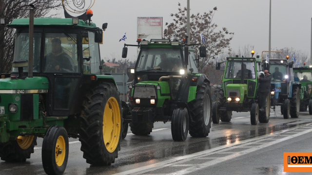 Συνεχίζουν με νέα μπλόκα, στόχος έως την Κυριακή να έχουν 30 σε εθνικές οδούς